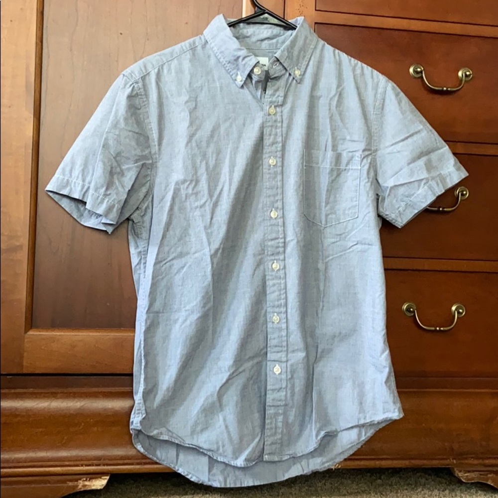 Blue Button-Down Shirt